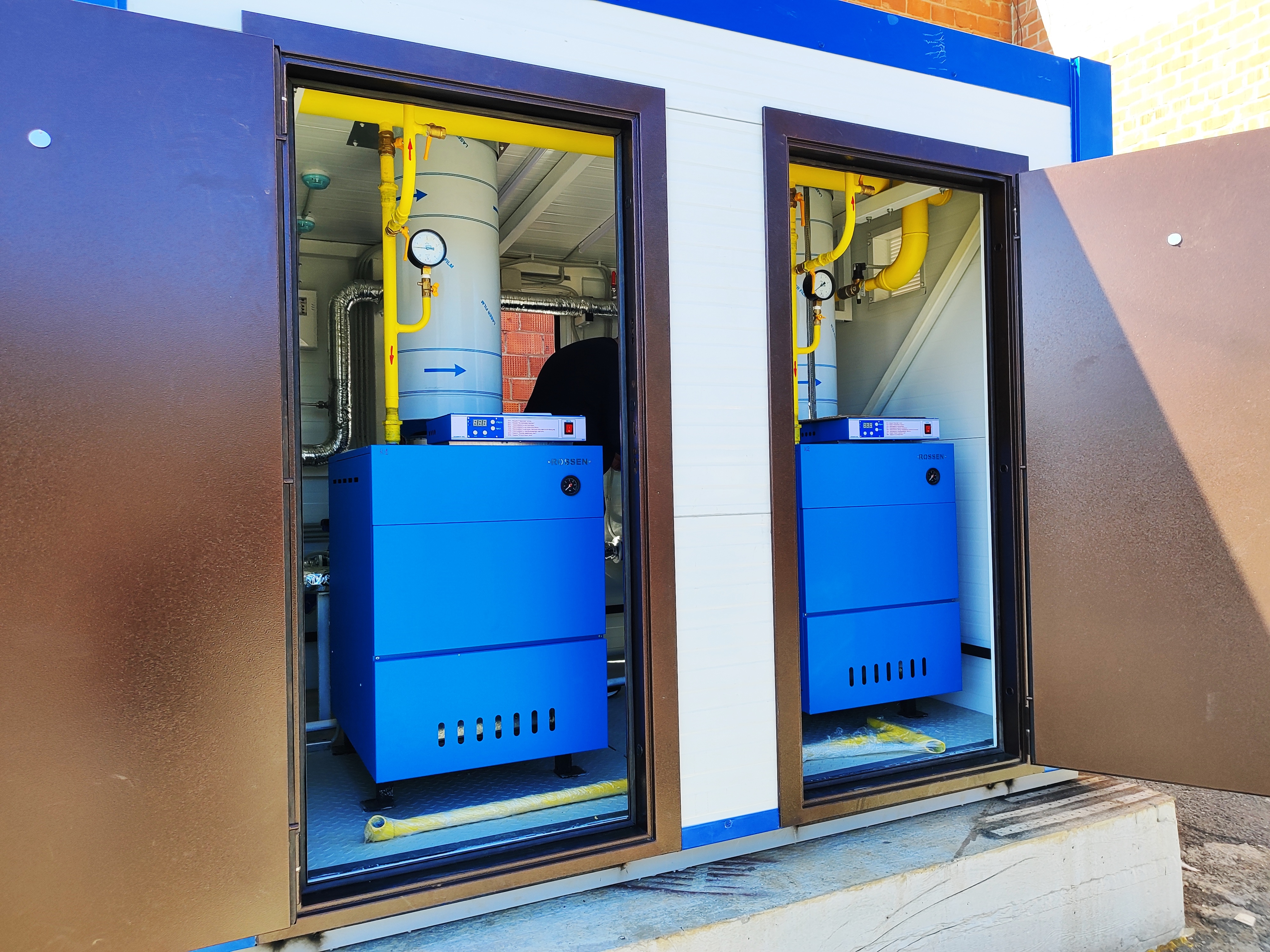 Котел наружного размещения RS-H-New 100 кВт на дизельном топливе