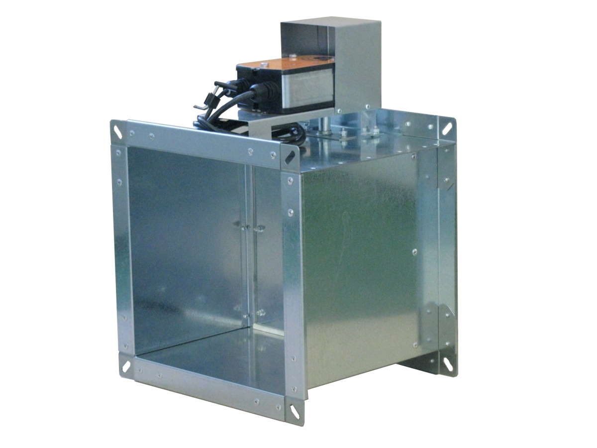 Противопожарный клапан КПС-1м(60)-НО-МВ(220)-1100x1100