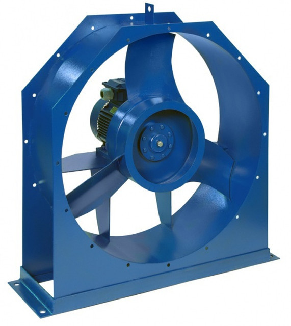 Вентилятор осевой взрывозащищенный ВО 06-300 № 3,15 с двигателем АИР63А4 Вентилятор осевой взрывозащищенный ВО 06-300 № 3,15 с двигателем АИР63А4